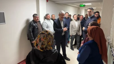 AK Parti Kayseri Milletvekili Şaban Çopuroğlu, Kayseri’de sağlık hizmetlerini yerinde