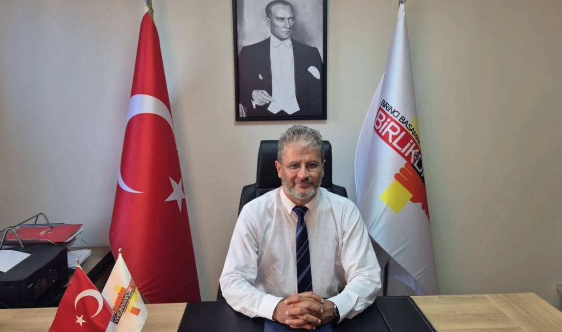 Birlik ve Dayanışma Sendikası Genel Başkanı Dr. Ahmet Mehlepçi, Türkiye’de