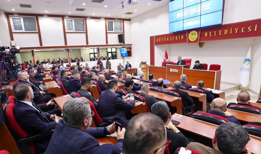 Sakarya Büyükşehir Belediyesi Mart Olağan Meclis Toplantısı gerçekleştirildi. 61 gündem