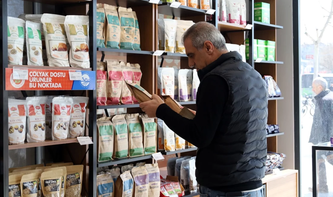 Sakarya Büyükşehir Belediyesi tarafından hayata geçirilen Çölyak Ürün Satış Noktası,