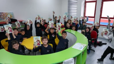 SASKİ, İl Milli Eğitim Müdürlüğü tarafından yürütülen ‘Kütüphane Demek...’ projesi