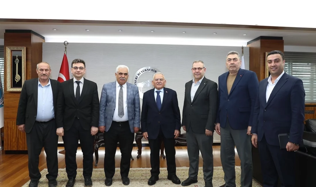 Kayseri Büyükşehir Belediye Başkanı Dr. Memduh Büyükkılıç, belediyede gerçekleşen ziyaretlerde