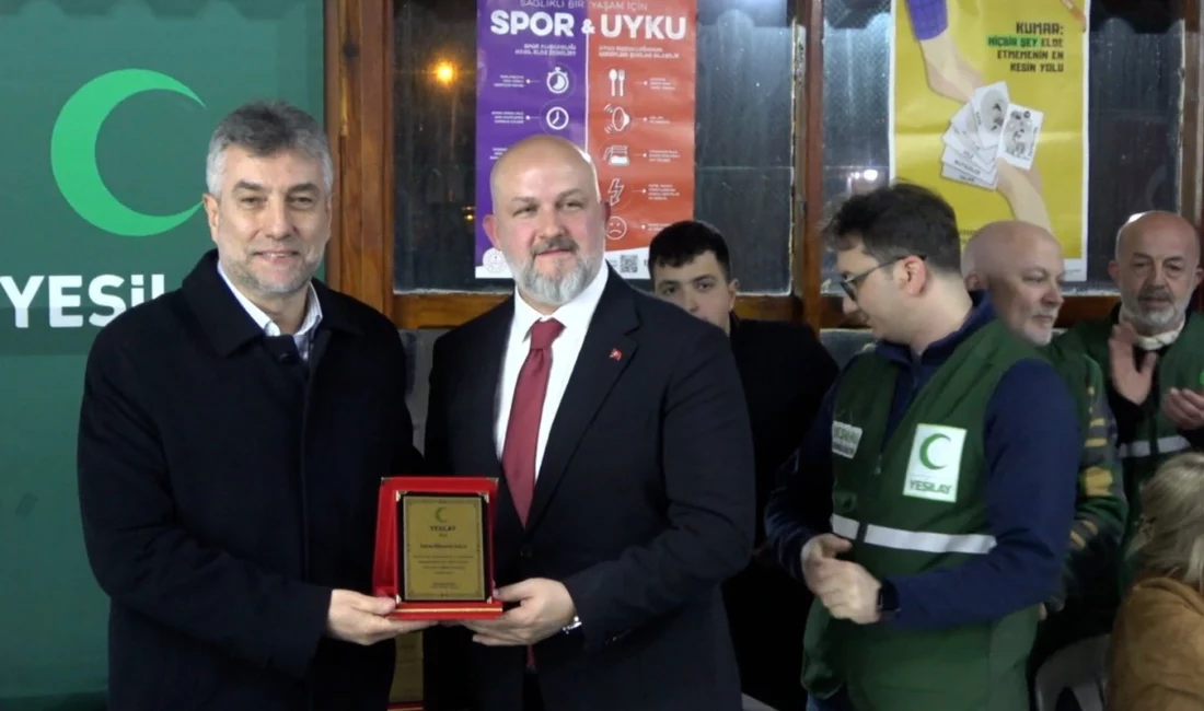 Yeşilay Şile Şubesi’nin düzenlediği iftar programında spor camiası, Ramazan ayı