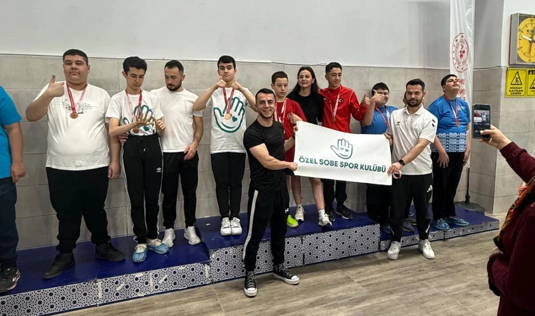 Konya Selçuklu Otizmli Bireyler Eğitim Vakfı sporcuları, Konya’daki il şampiyonasında