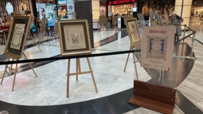 Bursa Olgunlaşma Enstitüsü atölyelerinde titizlikle hazırlanan Hat, Tezhip, Minyatür ve