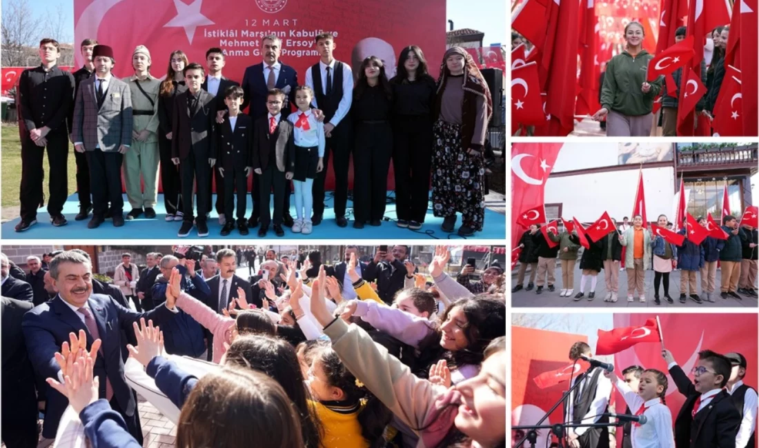 Milli Eğitim Bakanı Yusuf Tekin, "12 Mart İstiklal Marşı'nın Kabulü