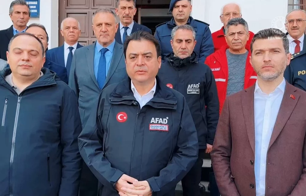 Tokat Valisi Abdullah Köklü, Niksar merkezli 5.5 büyüklüğündeki depremin ardından