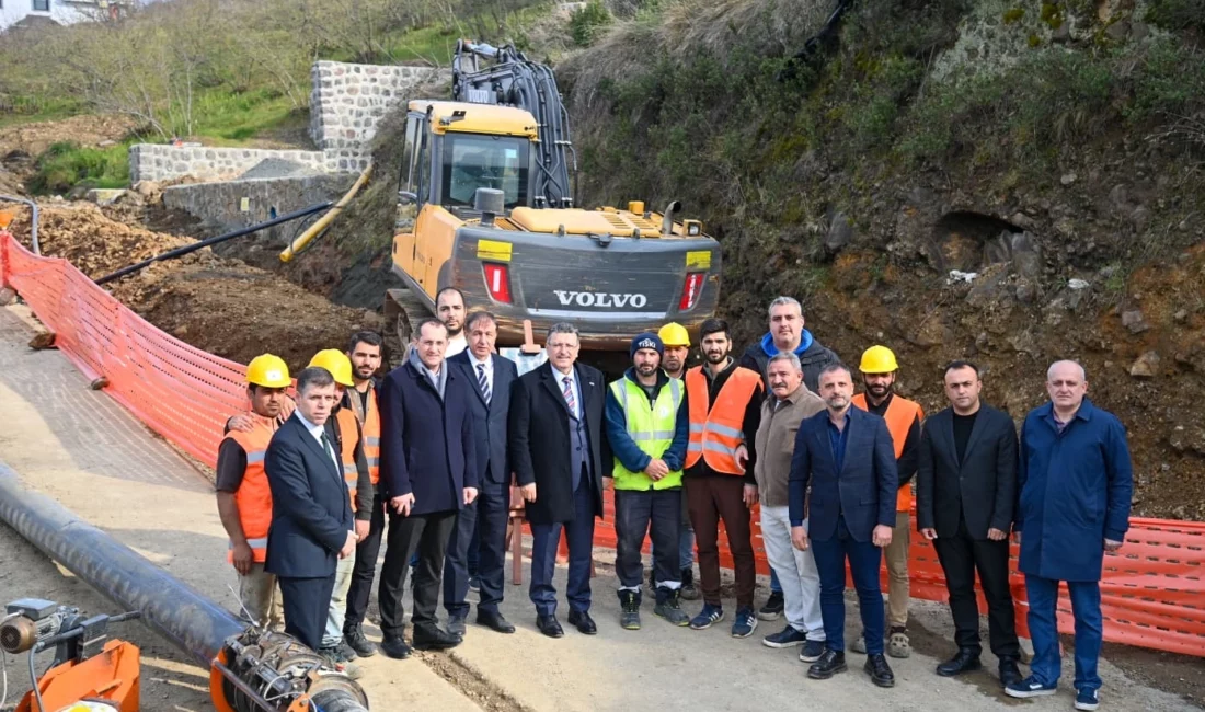 Trabzon Büyükşehir Belediye Başkanı Ahmet Metin Genç, Akçaabat ilçesi Söğütlü-Orta