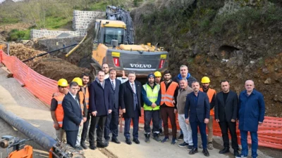 Trabzon Büyükşehir Belediye Başkanı Ahmet Metin Genç, Akçaabat ilçesi Söğütlü-Orta