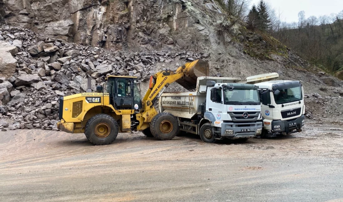 Trabzon Büyükşehir Belediyesi, kent genelinde ulaşım altyapısını güçlendirmek amacıyla 18