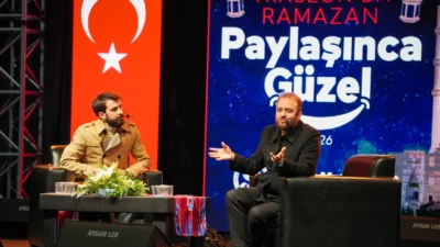Trabzon Büyükşehir Belediyesi tarafından düzenlenen ‘Ramazan Sohbetleri’ programının konuğu olan