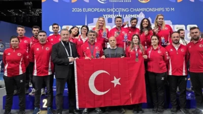 Ermenistan/Erivan’da düzenlenen 10 m Havalı Tabanca Avrupa Şampiyonası’nda Türk Milli