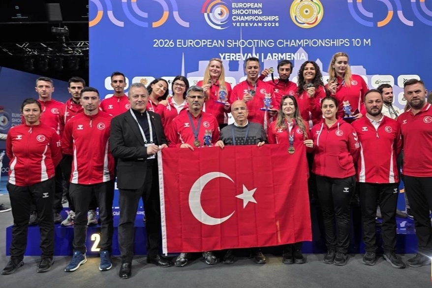 Ermenistan/Erivan’da düzenlenen 10 m Havalı Tabanca Avrupa Şampiyonası’nda Türk Milli