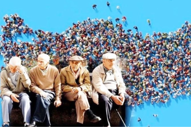 Türkiye’de 65 yaş ve üzeri nüfus son 5 yılda yüzde