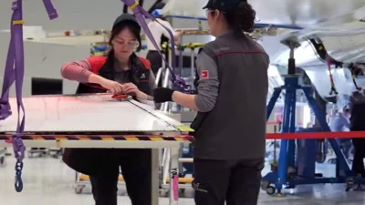 8 Mart Dünya Kadınlar Günü dolayısıyla KAAN projesi için kadın