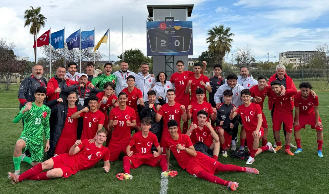 Antalya’da düzenlenen U16 hazırlık turnuvasının açılış maçında Milli Takımımız, Ukrayna