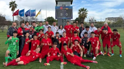 Antalya’da düzenlenen U16 hazırlık turnuvasının açılış maçında Milli Takımımız, Ukrayna