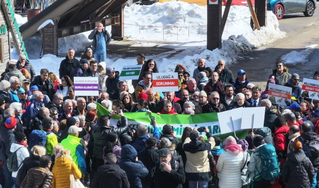 Bursa’daki sivil toplum kuruluşları, TBMM’de görüşülen Milli Parklar Kanunu değişiklikleriyle