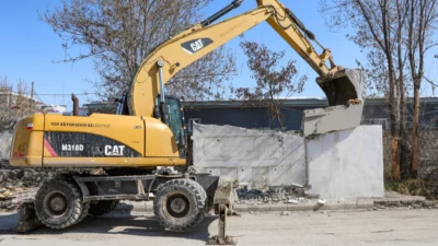 Van Büyükşehir Belediyesi, alternatif yol çalışmaları kapsamında Süphan Mahallesi Serkan