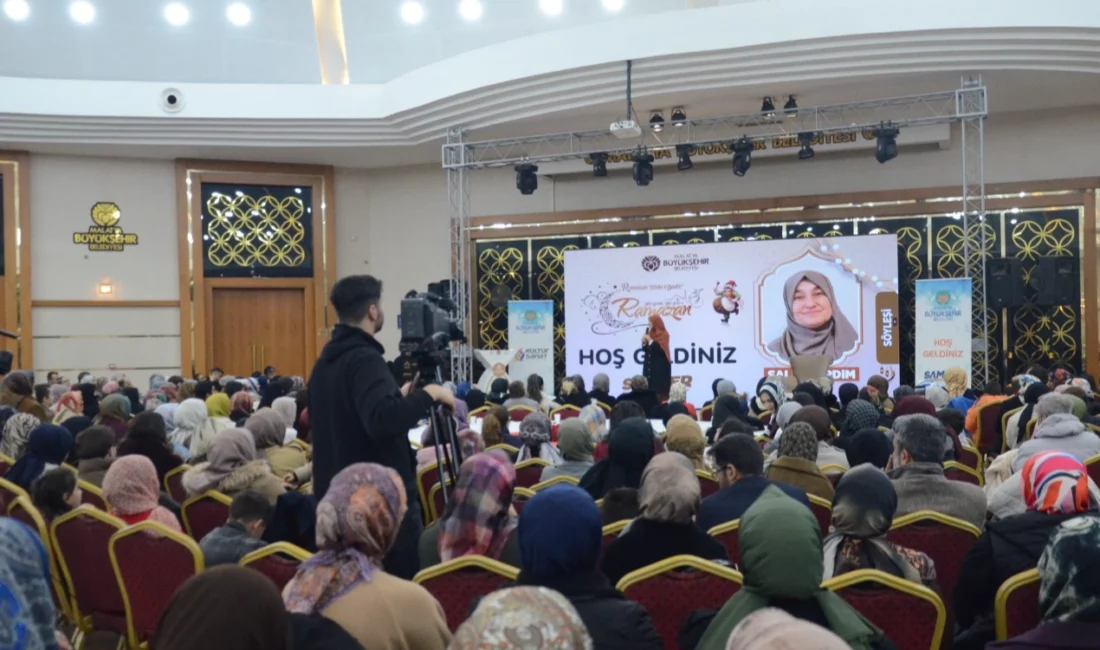 Malatya Büyükşehir Belediyesi, 11 Ayın Sultanı Ramazan'ın coşkuyla yaşanması için