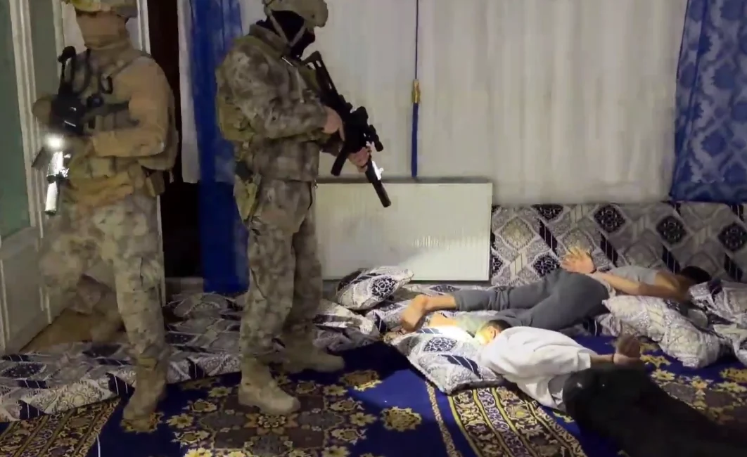 Yozgat’ta Terörle Mücadele ekipleri tarafından DEAŞ’a yönelik düzenlenen Özel Harekât