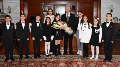 Ankara Büyükşehir Belediye Başkanı Mansur Yavaş, 23 Nisan Ulusal Egemenlik