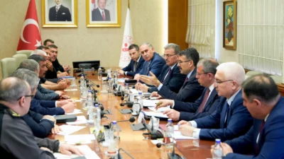 İçişleri Bakanlığı koordinasyonunda Ankara’da düzenlenen toplantıda, maden işçilerinin süren eylemleri