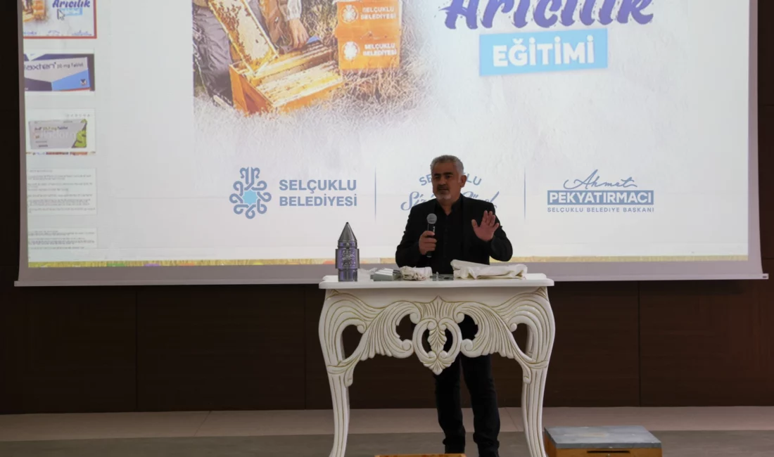 Selçuklu Belediyesi tarafından, kırsal mahallelerde arıcılığın geliştirilmesi amacıyla destekten faydalanan