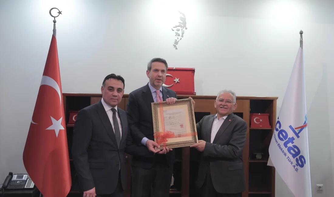 Kayseri’de enerji yatırımlarının öncü kuruluşlarından KCETAŞ’ı ziyaret eden Enerji ve