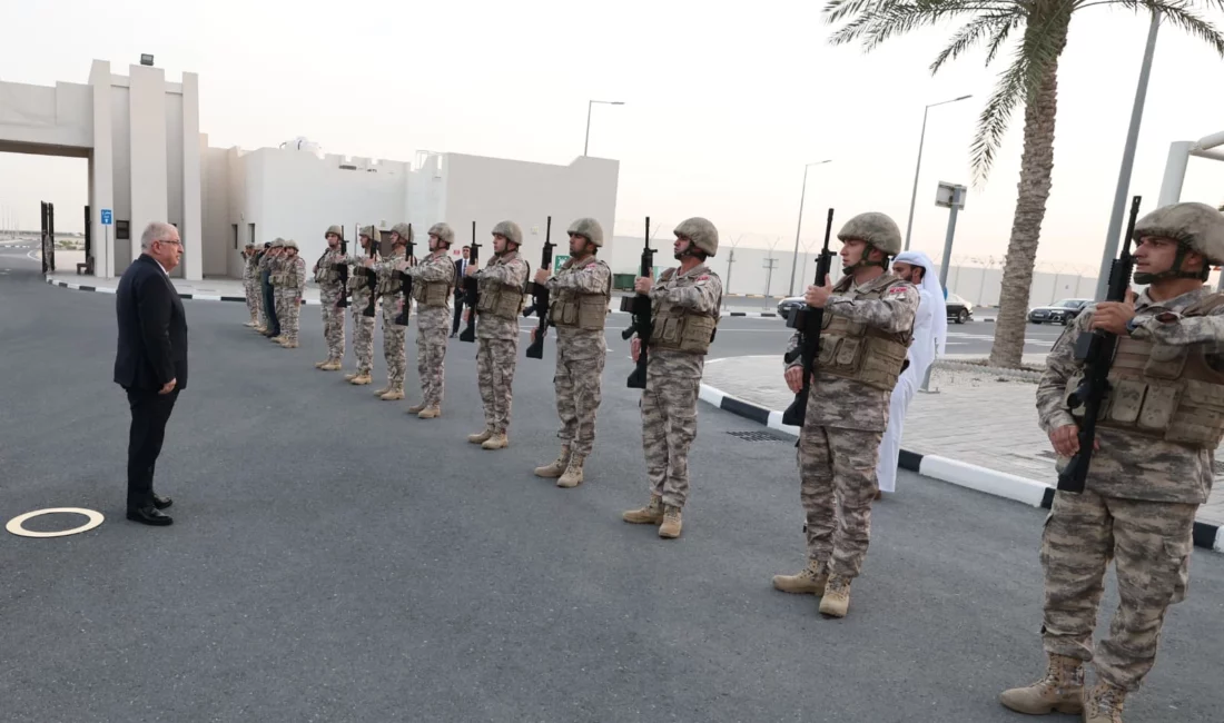 Millî Savunma Bakanı Yaşar Güler, resmî ziyaret kapsamında gittiği Katar’da
