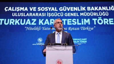 Çalışma ve Sosyal Güvenlik Bakanı Prof. Dr. Vedat Işıkhan, yatırımcı