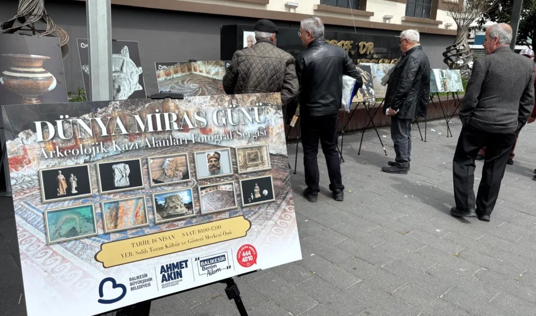 Balıkesir’de, 18 Nisan Dünya Miras Günü kapsamında düzenlenen “Arkeolojik Kazı