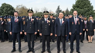 Balıkesir’de, Türk Polis Teşkilatı’nın 181. kuruluş yıl dönümü ve Polis