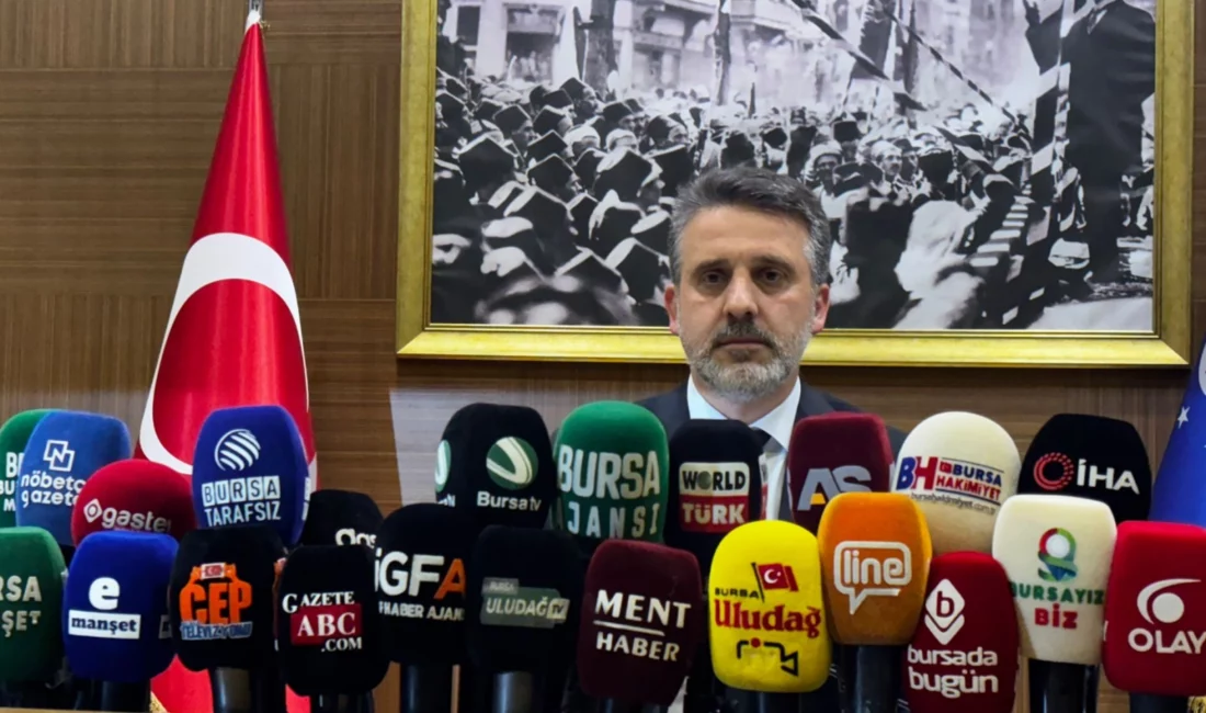 Bursa Büyükşehi Belediye Başkan Vekili Şahin Biba, su fiyatlarıyla ilgili