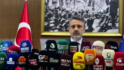 Bursa Büyükşehi Belediye Başkan Vekili Şahin Biba, su fiyatlarıyla ilgili