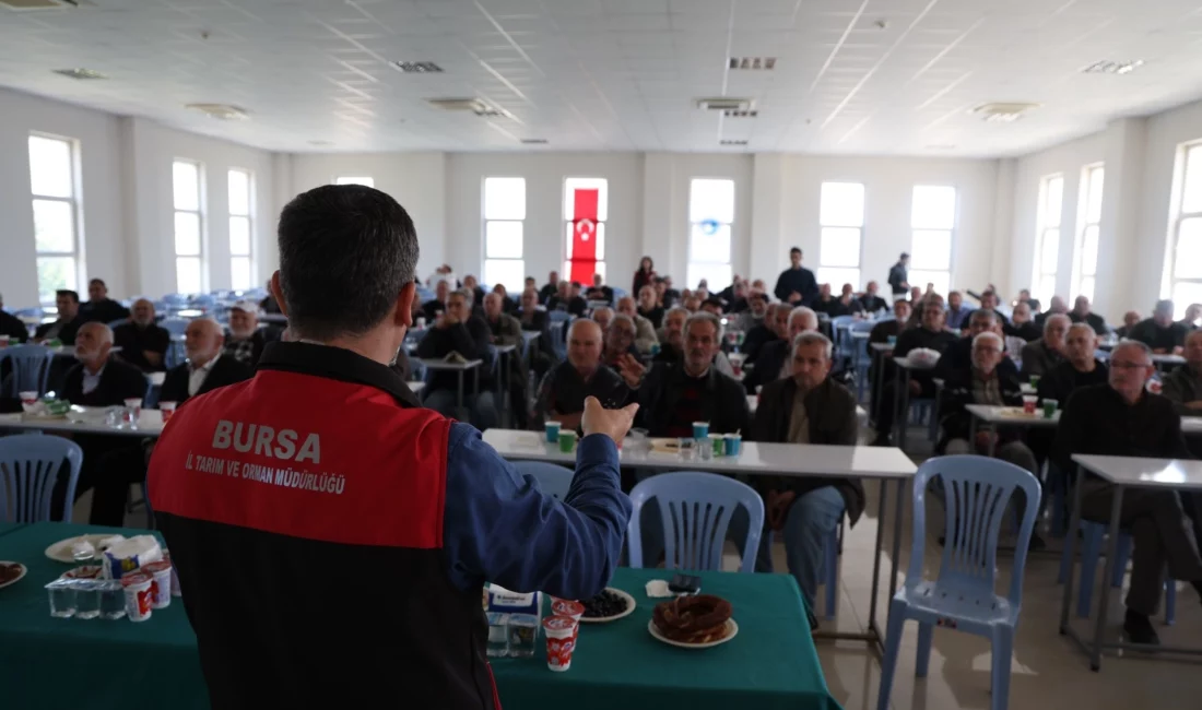 Marmarabirlik ve Bursa İl Tarım ve Orman Müdürlüğü iş birliğiyle