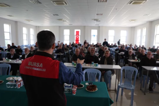 Marmarabirlik ve Bursa İl Tarım ve Orman Müdürlüğü iş birliğiyle