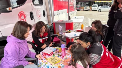Bursa Aile ve Sosyal Hizmetler İl Müdürlüğü, Harmancık’ta Mobil Sosyal