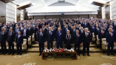 Cumhurbaşkanı Recep Tayyip Erdoğan, Anayasa Mahkemesinin 64. kuruluş yıl dönümü