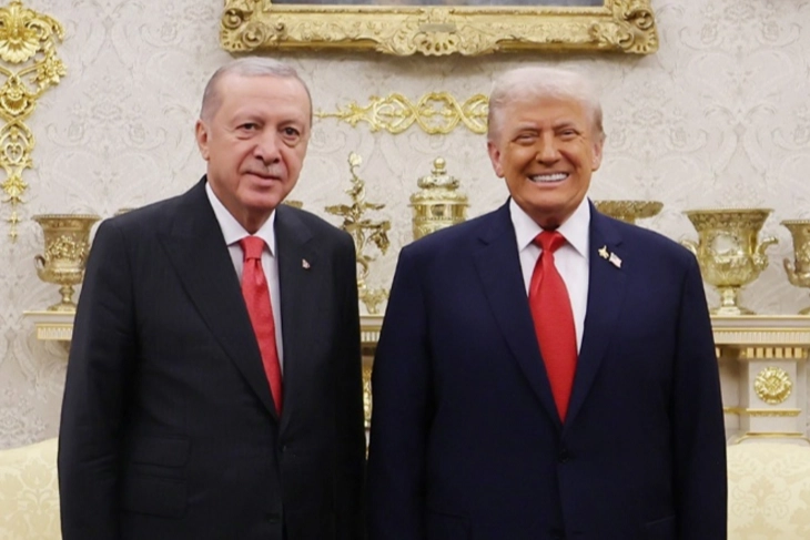 Cumhurbaşkanı Recep Tayyip Erdoğan, ABD Başkanı Donald Trump ile telefon