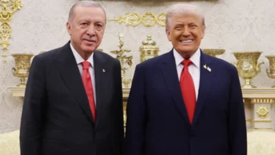 Cumhurbaşkanı Recep Tayyip Erdoğan, Amerika Birleşik Devletleri (ABD) Başkanı Donald