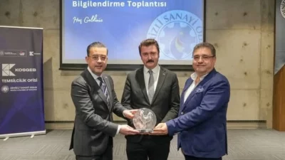 KOSGEB iş birliğinde Denizli Sanayi Odası ev sahipliğinde düzenlenen bilgilendirme