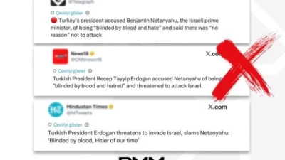 Cumhurbaşkanlığı İletişim Başkanlığı Dezenformasyonla Mücadele Merkezi (DMM), Cumhurbaşkanı Recep Tayyip