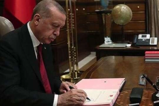 Cumhurbaşkanı Recep Tayyip Erdoğan imzasıyla bazı bakanlıklara üst düzey yapılan
