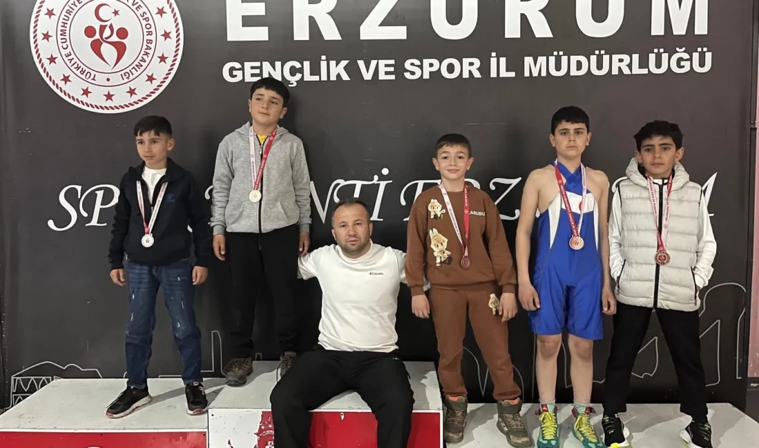 Erzurum Pasinler'de Türk güreşine kazandırdığı genç yeteneklerle adından söz ettirmeye