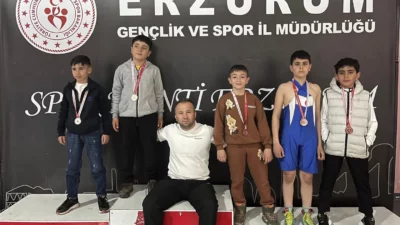 Erzurum Pasinler'de Türk güreşine kazandırdığı genç yeteneklerle adından söz ettirmeye