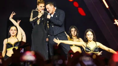 Gülben Ergen, önceki akşam gerçekleşen “Saygı 1 – Mustafa Sandal”