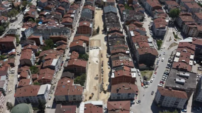 Bursa'da İnegöl Belediyesi, Sinanbey Mahallesi'nde 17 parseli kamulaştırarak 5 bin