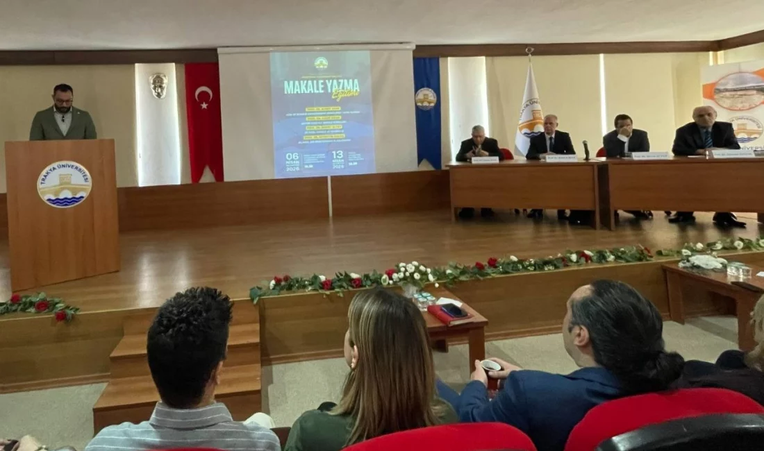 Trakya Üniversitesi bünyesindeki akademik üretkenliği ve bilimsel yayın kalitesini artırmayı