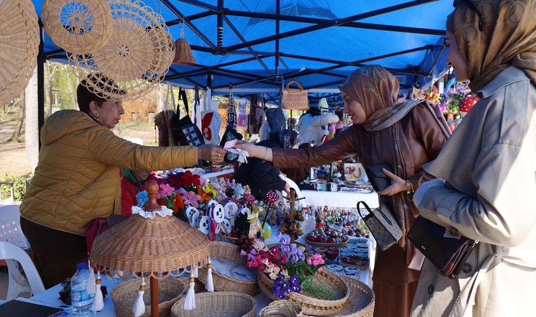 Kocaeli Büyükşehir Belediyesi’nin üreticileri desteklemek için kurduğu Komek Sepeti ilgi